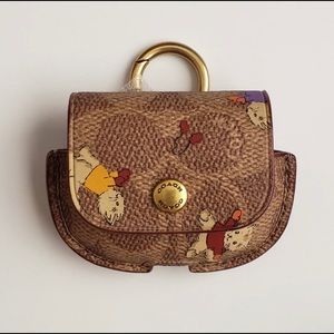 COACH in Signature Canvas AirPod
Pro Case-never used